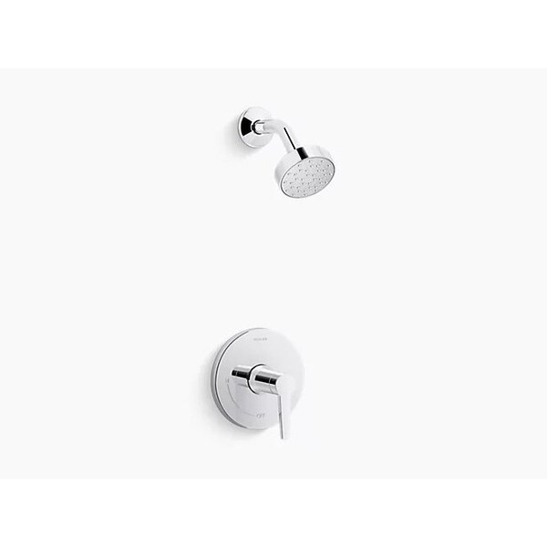 Kohler Pitch Rite-Temp Shower Trim With 1.75 Gpm Showerhead TS97077-4G-CP - main